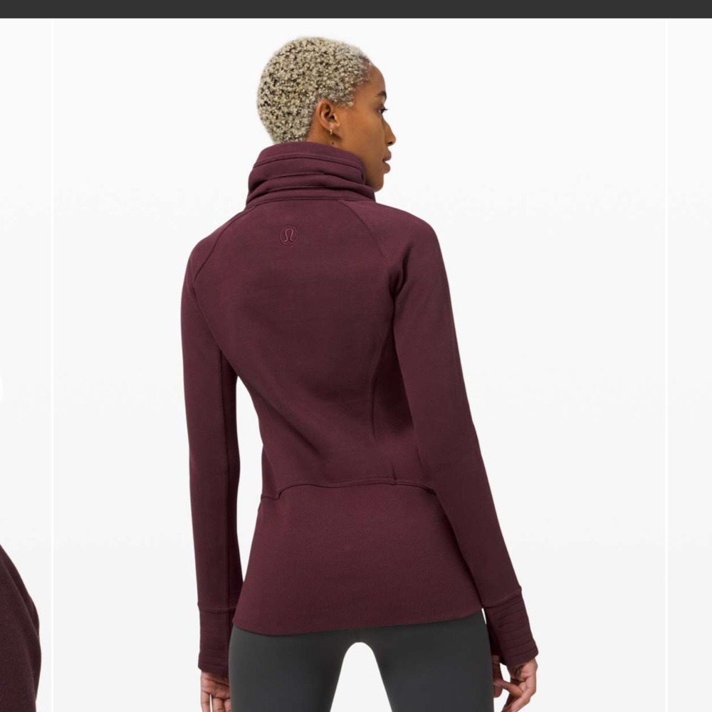 Lululemon Radiant Jacket Ii Cassis Size 8 - image 2